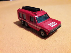 Régi retro gyerek játék fém autó tűzoltó Matchbox