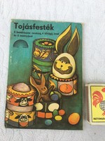Retro húsvéti csomagolás régi NDK Tojásfesték - Vegyianyag Kereskedelmi Vállalat