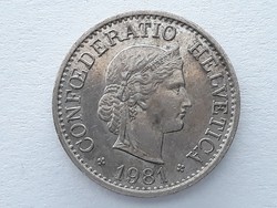 Svájc 10 rappen 1981 - Svájci 10 rappen érme eladó