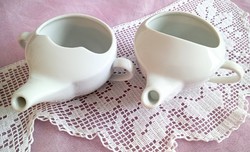 Régi fehér porcelán csőrös csészék /db 