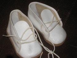 Retro 2 pár puha bőr baba cipő 1987-ből
