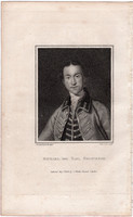 Richard Grosvenor, rézmetszet 1808, metszet, eredeti, 7 x 9, az első Earl Grosvenor, néhai
