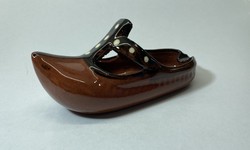 Kerámia cipő, perzsacipő alakú hamutál