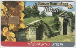 Magyar telefonkártya 0328  2003    Magyar borvidékek Tokaj  200.000  Db-os