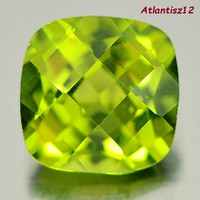 Genuine, 100% natural peridot (olivine) gemstone 1.65ct (vvs) !! Value: HUF 57,800 !!!
