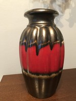 W Germany kerámia váza padlóváza 40 cm West Germany német 