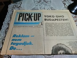 Régi újság ,Pick-up 1981 július.