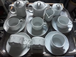 Rosenthal Monbijou teás/kávés készlet 2 féle kannával/Kombinált készlet kávés/teás kannával