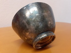 Antik WMF ezüst bevonatú, ezüstözött, pohár, csésze, tálka, jelzett