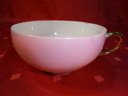Japán porcelán, rózsaszín teáscsésze, átmérője 9,5 cm.