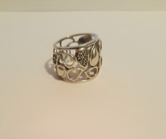 Extra széles ezüst gyűrű