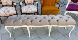 Barokk kárpitos pad szófa kanapé
