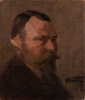 Pólya Tibor (1886-1937) Férfi portré