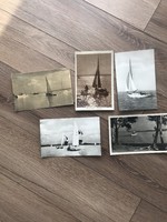 Balatoni vitorlás képeslapok