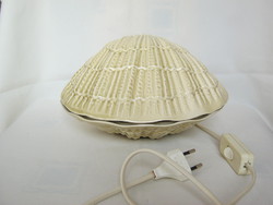 Iparművész Világhy kerámia kagyló alakú lámpa