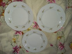 Zsolnay  lila barackvirágos tányérok
