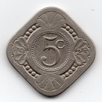 Hollandia 5 holland cent, 1923