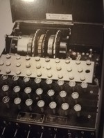 Német náci ss birodalmi Enigma fénykép