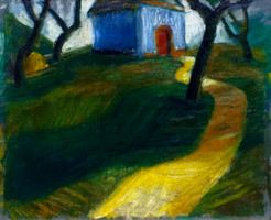 Lajos Szadai (1902-1961): Chapel on the Hill