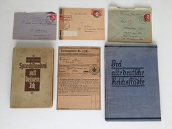II.vh. német levelek, könyvek, papírok