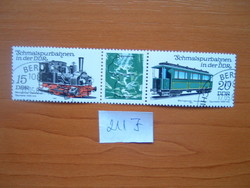 NÉMET NDK 15 + 20 PF 1983-as vasút - mozdonyok és személyszállító vonatok 211J