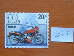 BISSAU-GUINEA 20,00 P 1985 A motorkerékpár 100. évfordulója Yamaha 206J