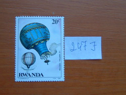 RUANDA RWANDA 20 C 1984 A repülés 200. évfordulója 247J
