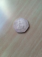 Egyesült Királyság - Anglia 50 Pence 1998