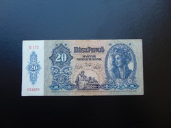 20 pengő  1941 C 172  Szép ropogós bankjegy !  
