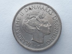 Dánia 1 korona 1977 - Dán 1 krone külföldi érme