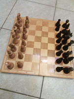 Fa dobozos sakkészlet 50 évvel ezelőttről