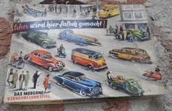 WAS WIRD HIER FALSCH GEMACHT?  - régi német táblás játék