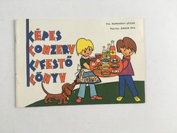 Romhányi József: Képes konzerv kifestő könyv, Gábor Éva rajzaival 1981. kitöltetlen!