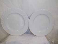 Porcelán - Seltmann Weiden, Regina nagyméretű sütis tányér 19 cm - fehér - hibátlan