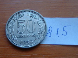 ARGENTIN 50 CENTAVOS 1958 #815
