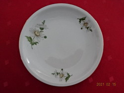 Alföldi porcelán, margaréta virágos süteményes tányér, átmérője 16,5 cm. Vanneki!
