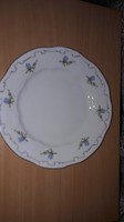 Zsolnay kék barackvirág mintával, süteményes tányér, 1db