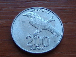 INDONÉZIA 200 RÚPIA 2003 ALU. Bali-seregély #