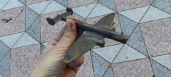 Réz vagy bronz Repülő gép hadàszati vadàsz repülőgép makett modell
