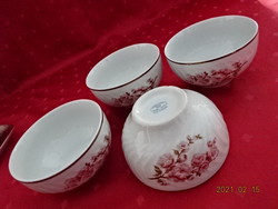 Alba Júlia porcelán, cseresznyevirágos kompótos tál, átmérője 12 cm. Vanneki!