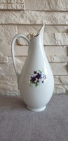 Hollóháza váza és alátét 20 cm