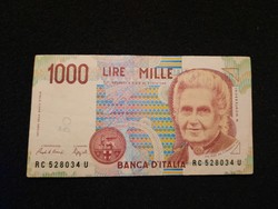 Gyönyörű Olasz 1000 Líra