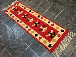 TORONTÁLI kézi szövésű gyapjú szőnyeg, 59 x 205 cm