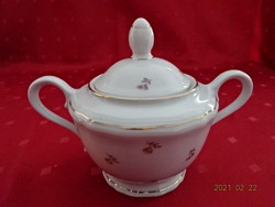 Rheikrone Bavaria német porcelán, mag. tetővel 12 tető nélkül 8 antik cukortartó 1935-ből. Vanneki!