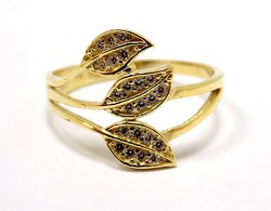 Leveles arany gyűrű (ZAL-Au96712)