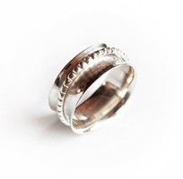 Rotating silver ring (8)