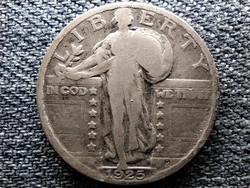 USA Álló Liberty quarter dollar .900 ezüst 0.25 Dollár 1925 (id46215)