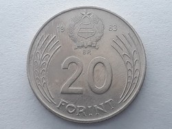 Magyarország 20 Forint 1983 - Magyar 20 forintos 1983 pénz, érme