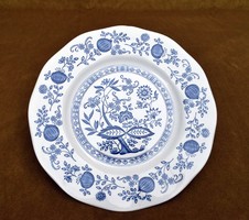 Wedgwood süteményes , dísz tányér 25 x 2,5 cm Vintage Enoch Wedgwood (Tunstall) Blue Union Plate