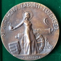 M. Kir. Honv. Tábori-tüzérség, Szent Borbála nevében, bronz kisplasztika